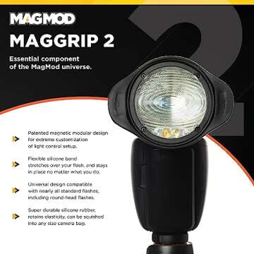 MagMod MagBounce 2 and MagGrip 2 | Speedlight Diffuser Set