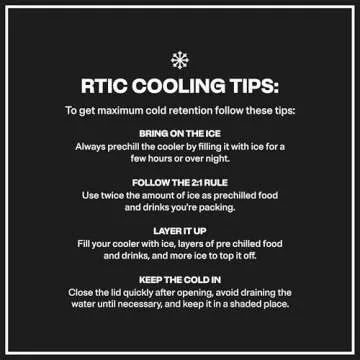 RTIC Ultra-Light 52 Quart Hard Cooler Insulated Portable Ice Chest Box for Beach, Drink, Beverage, Camping, Picnic, Fishing, Boat, Barbecue, 30% Lighter Than Rotomolded Coolers, Patriot