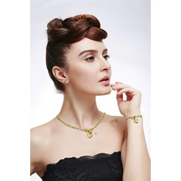 W/W Lifetime Heart Necklace & Bracelet Jewelry Set