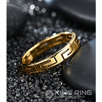 Elegant King Ring - Unique Greek Design for Everyone