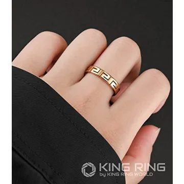 Elegant King Ring - Unique Greek Design for Everyone