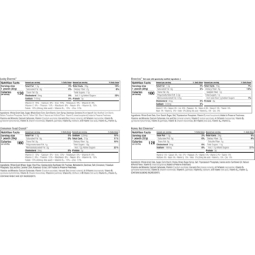 General Mills Breakfast Cereal Variety Pack, Lucky Charms, Cinnamon Toast Crunch, and Cheerios Varieties, Single Serve Snacks, 9.14 oz (8 Pouches)