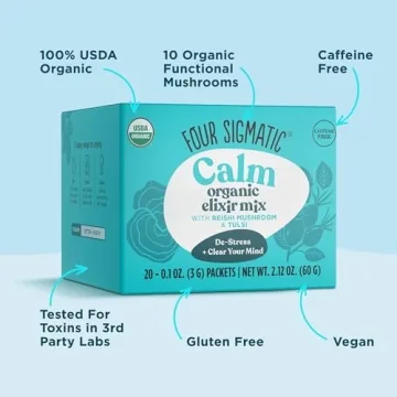 Reishi Mushroom Elixir Mix | Relax & Sleep Support Elixir