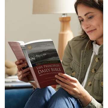 NASB, The Charles F. Stanley Life Principles Daily Bible, Paperback: Holy Bible, New American Standard Bible