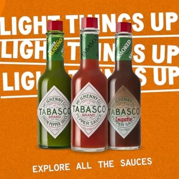 Tabasco Garlic Pepper Sauce - Flavorful & Mild Hot Sauce
