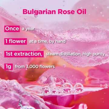 ISOI Bulgarian Rose Lip Treatment Balm Pure Red 5g (0.18oz) | Dewy Gloss Finish Lip Tinted Balm | Korean Lip Moisturizer with Bulgarian Rose Oil for Dry Lips | Non-Sticky Lip Care