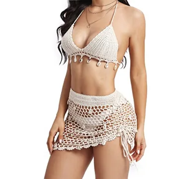 Stylish Women's Summer 2 Piece Beach Swimsuit Set