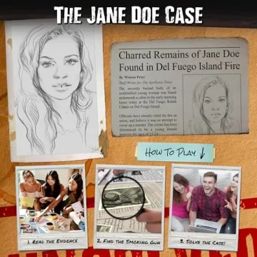 Unsolved Case Files Jane Doe Cold Case Mystery Game