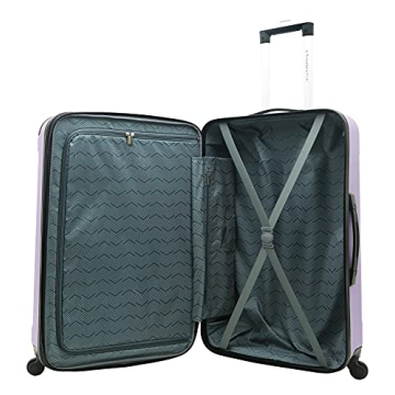Midtown Hardside Luggage Set - 4 Pieces in Lilac