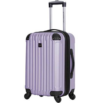 Midtown Hardside Luggage Set - 4 Pieces in Lilac