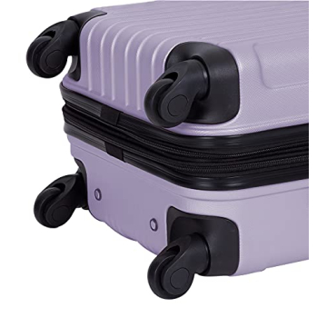 Midtown Hardside Luggage Set - 4 Pieces in Lilac