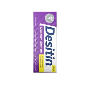 Desitin Diaper Rash Cream with 40% Zinc Oxide, 4 oz
