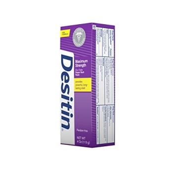 Desitin Diaper Rash Cream with 40% Zinc Oxide, 4 oz