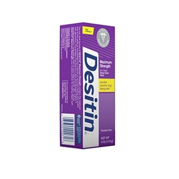 Desitin Diaper Rash Cream with 40% Zinc Oxide, 4 oz