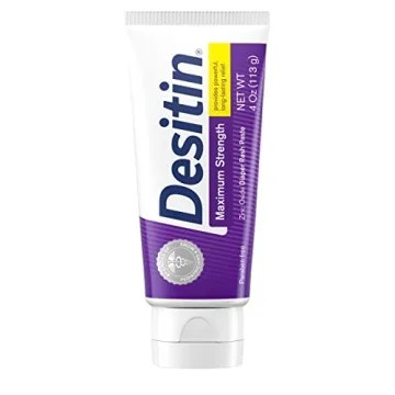 Desitin Diaper Rash Cream with 40% Zinc Oxide, 4 oz