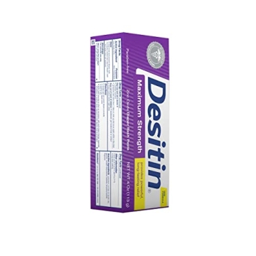 Desitin Diaper Rash Cream with 40% Zinc Oxide, 4 oz