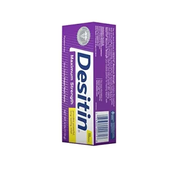Desitin Diaper Rash Cream with 40% Zinc Oxide, 4 oz