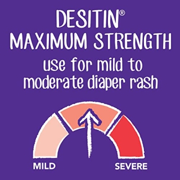 Desitin Diaper Rash Cream with 40% Zinc Oxide, 4 oz