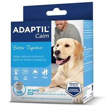 ADAPTIL Dog Calming Pheromone Diffuser - Natural Anxiety Relief Solution 