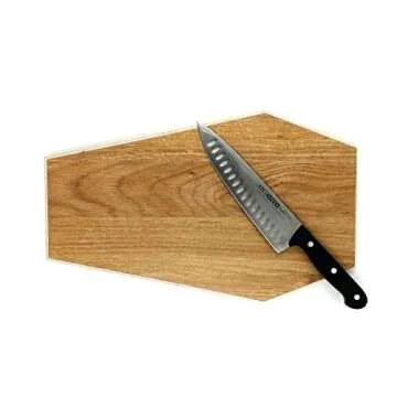 Wood Gothic Cutting Board Wooden Coffin Bread Board Goth Serving Tray Breadboard Gothic serving Tray for Cheese & Fruits