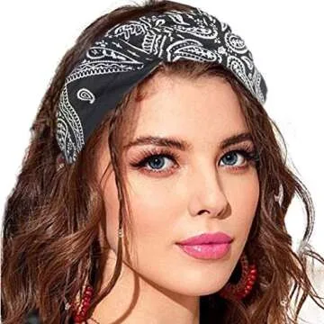 Zehory Boho Floral Headbands for Women and Girls (3 Pack)