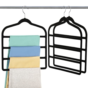 Myfolrena Velvet Hangers - Space Saving & Non-Slip for Clothes