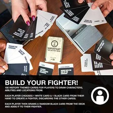 Superfight History Deck: 100 Fun Historical Cards for All