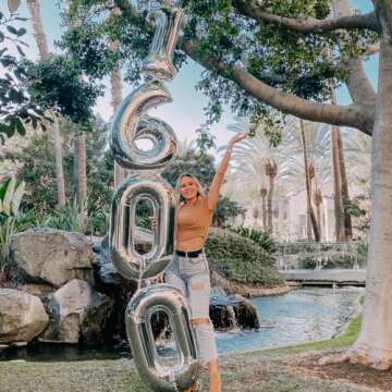 40 inch Letter Balloons Silver Alphabet Number Balloon Foil Mylar Party Wedding Bachelorette Birthday Bridal Shower Graduation Anniversary Celebration Decoration can fly with helium (40 INCH Silver 5)