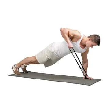 Panathletic Resistance Bands, Set of 5 Bands – 5 Different Resistance Levels, Exercise Guide, eBook, Carry Bag – 5X Booty Loop Band for Butt and Legs Women - Fitness Stretch Band for Workout Men