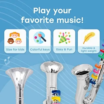 Kids Musical Instruments Set - Fun Music Toys for Ages 3+