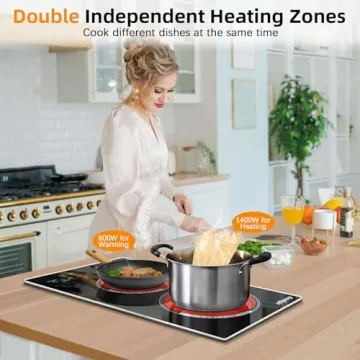 Cooksir 2 Burner Electric Cooktop with Touch Controls