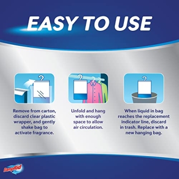 DampRid Lavender Vanilla Moisture Absorber with 14% More Power