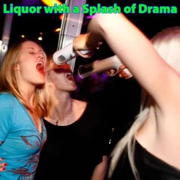 Funwares Original Alcohol Shot Gun, Newly Improved & Leakproof - Load Your Favorite Alcohol, Aim, Shoot and Drink, Epic Shot Party Accessory - Holds 1.5 Ounces