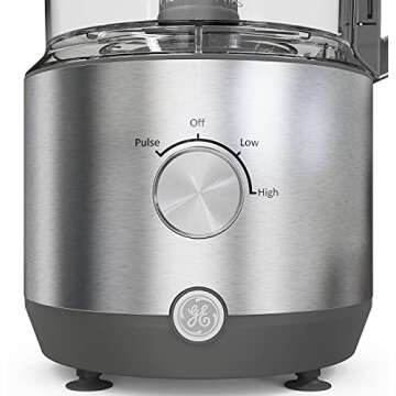 GE Food Processor | 12 Cup Capacity & 550 Watts Power