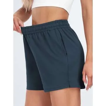 Comfortable Casual Summer Sweat Shorts for Women