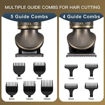 Scttomon Professional Men's Grooming Kit - 7 in 1