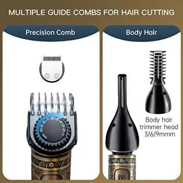 Scttomon Professional Men's Grooming Kit - 7 in 1