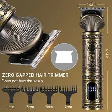 Scttomon Professional Men's Grooming Kit - 7 in 1