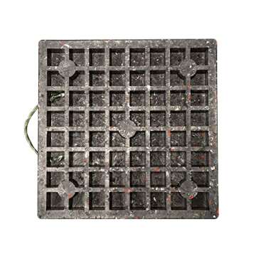 OX BLOX Ultra Trailer Jack Block - Universal RV Leveling Blocks - Durable & Stackable - For All Jack Types - 100% Recycled Plastic - Works For Class A Motorhomes