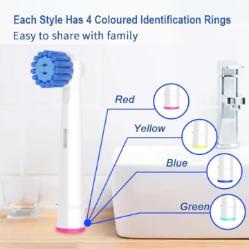 Quality 16pcs Oral B-Compatible Replacement Brush Heads