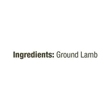 Nature’s Rancher, All Natural 100% Grass Fed Ground Lamb, 1 lb