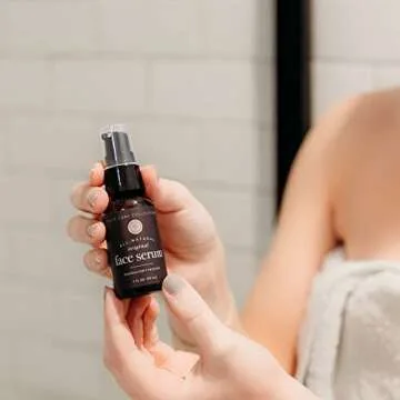 Natural Anti Aging Serum with Jojoba Oil and Essential Oils