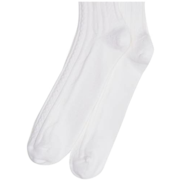 Jefferies Girls' Cable Knee High Socks for School Uniforms