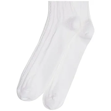 Jefferies Girls' Cable Knee High Socks for School Uniforms
