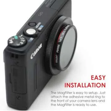 Photography & Cinema Magnetic Circular Polarising Filter for Sony RX100