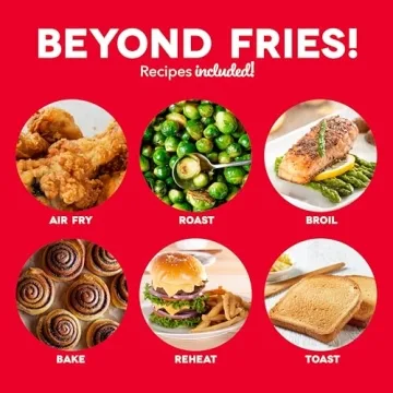 Compact DASH Tasti-Crisp Air Fryer for Healthy Cooking