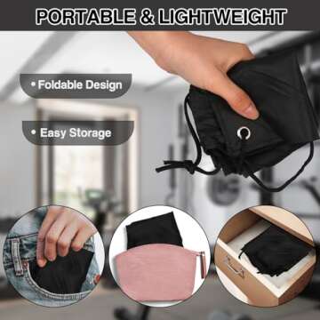 COIDEA Large Capacity Drawstring Backpack Set of 6