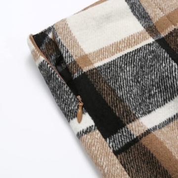 Stylish Plaid Skirt for Women 2024 - Chic High-Waisted Mini