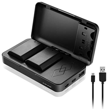 Reliable NP-FZ100 Battery Charger with Two Batteries and Power Bank