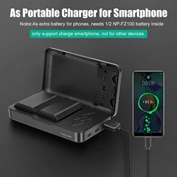 Reliable NP-FZ100 Battery Charger for Sony Cameras